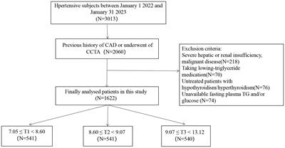 Triglyceride glucose index is associated with functional coronary artery stenosis in hypertensive patients